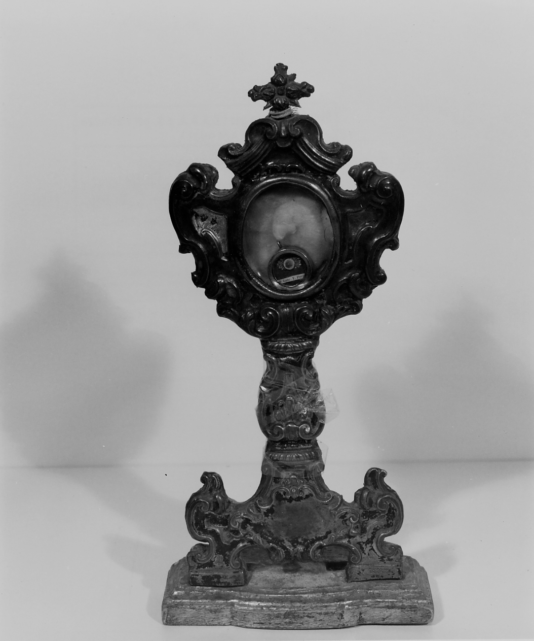 reliquiario - a ostensorio - ambito napoletano (sec. XVII)