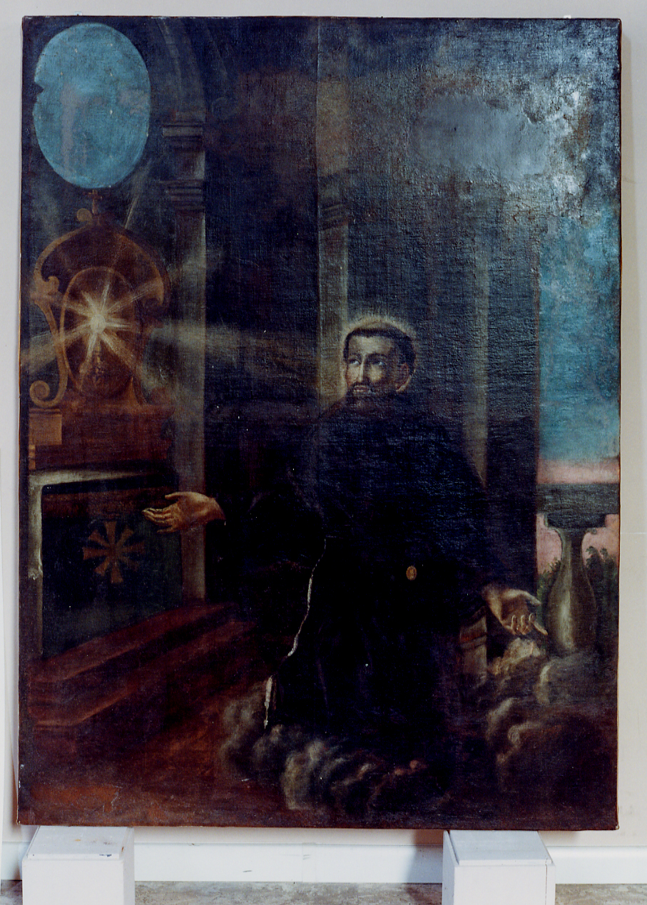 S.DOMENICO DI GUTZMAN (dipinto, opera isolata) - bottega marchigiano-abruzzese (seconda metà sec. XVI)