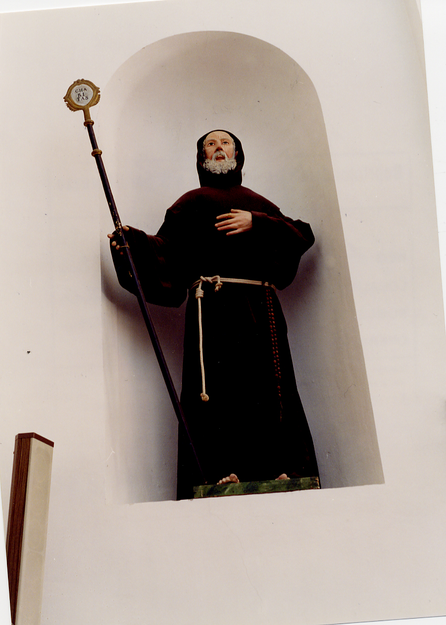 SAN PASQUALE BAYLON (statua) - ambito abruzzese (seconda metà sec. XIX)