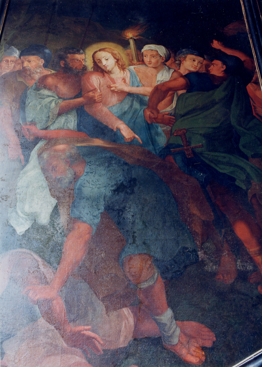 CATTURA DI CRISTO (dipinto, ciclo) - ambito napoletano (seconda metà sec. XVII)