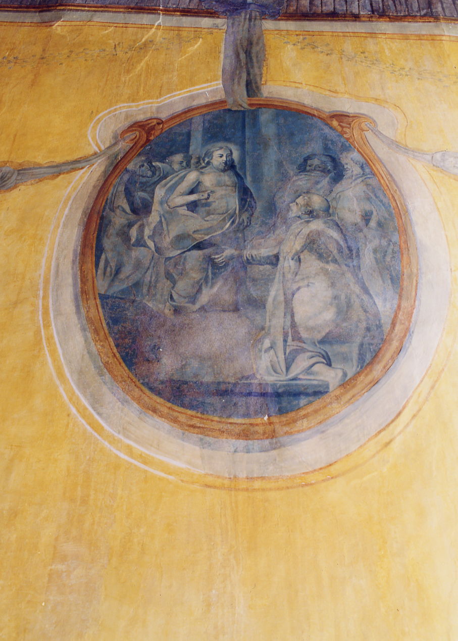 APPARIZIONE DI CRISTO RISORTO AGLI APOSTOLI (dipinto, serie) di Baldati Vincenzo (attribuito) (sec. XVIII)