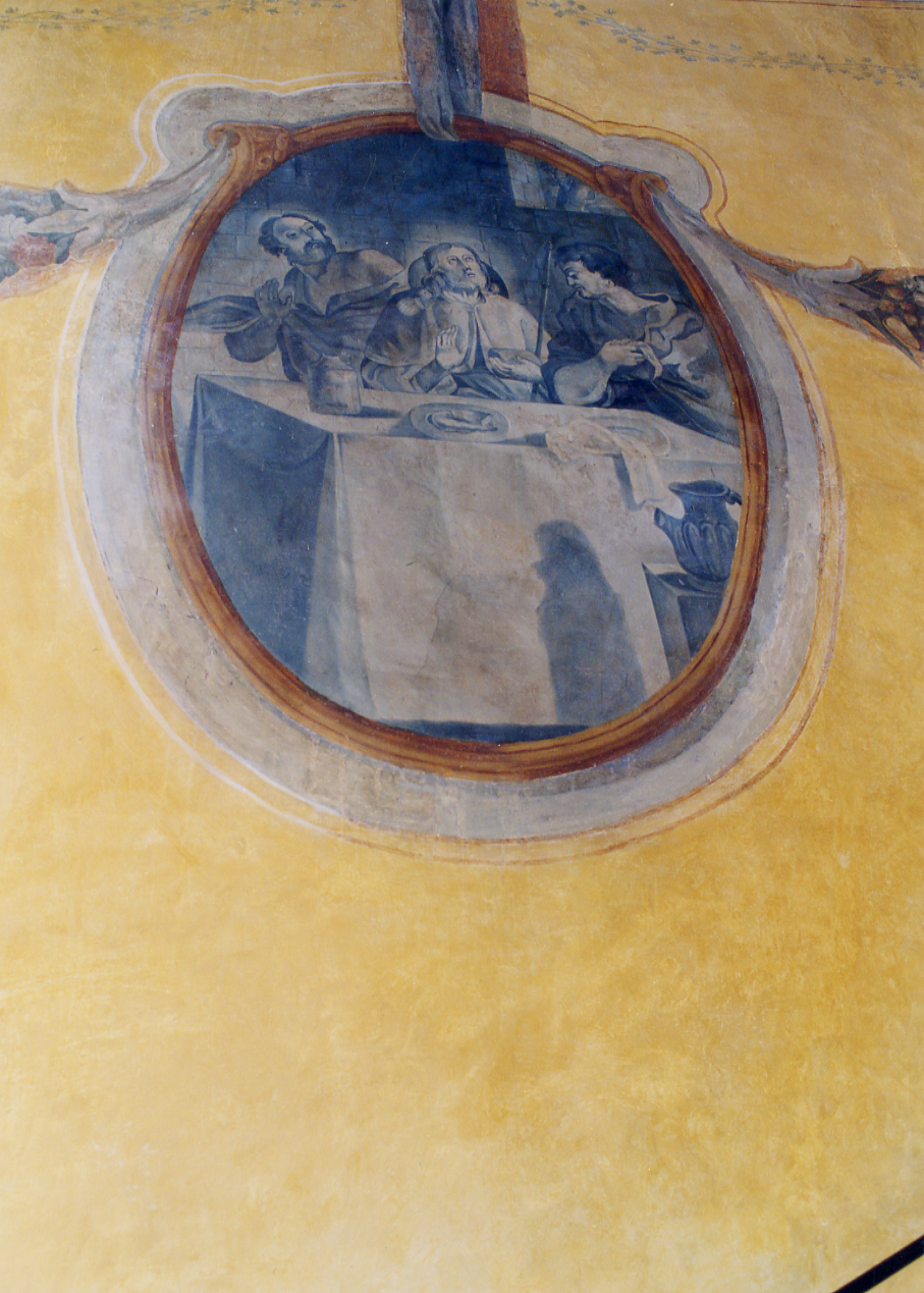 CENA IN EMMAUS (dipinto, serie) di Baldati Vincenzo (attribuito) (sec. XVIII)