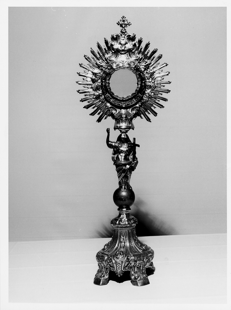 ostensorio - bottega italiana (fine sec. XVIII)