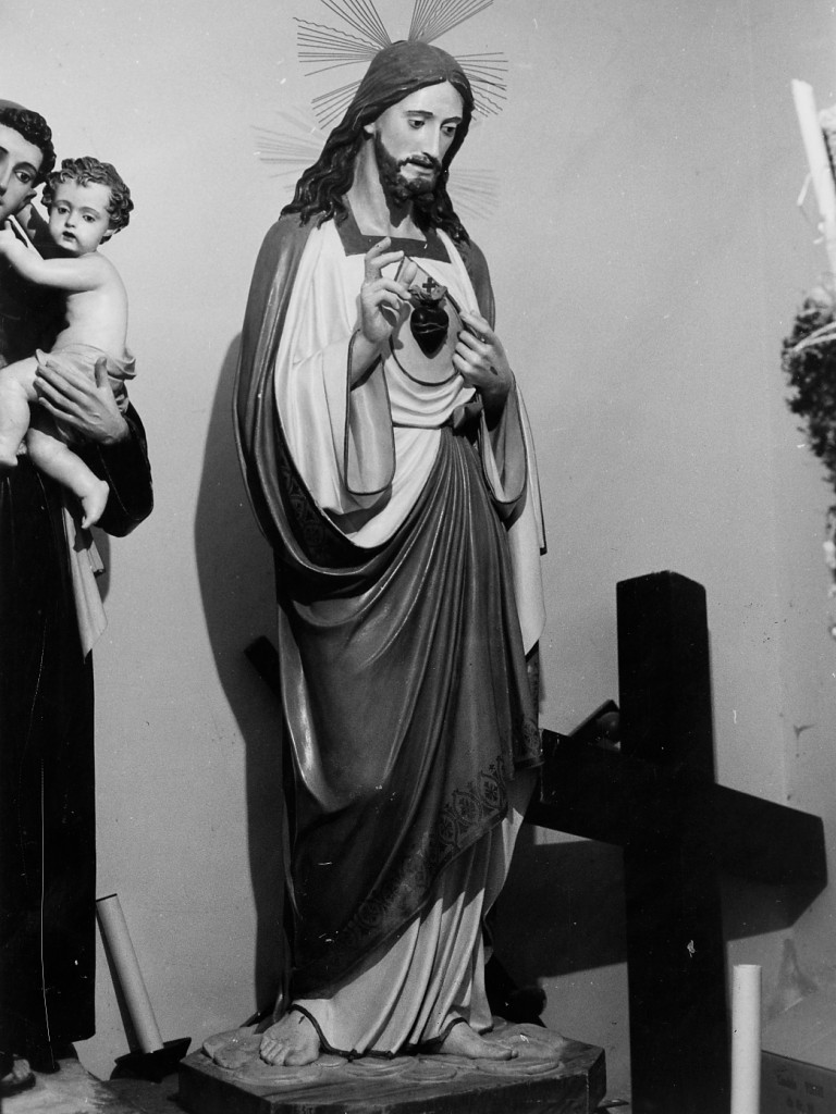 Sacro Cuore di Gesu' (scultura) - ambito Italia centrale (inizio sec. XX)