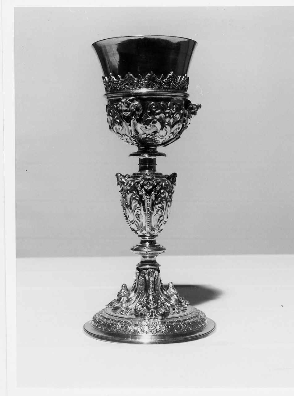 calice - bottega abruzzese (sec. XVII)