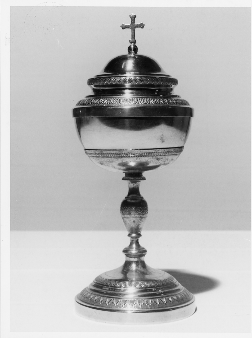 pisside - bottega abruzzese (sec. XX)