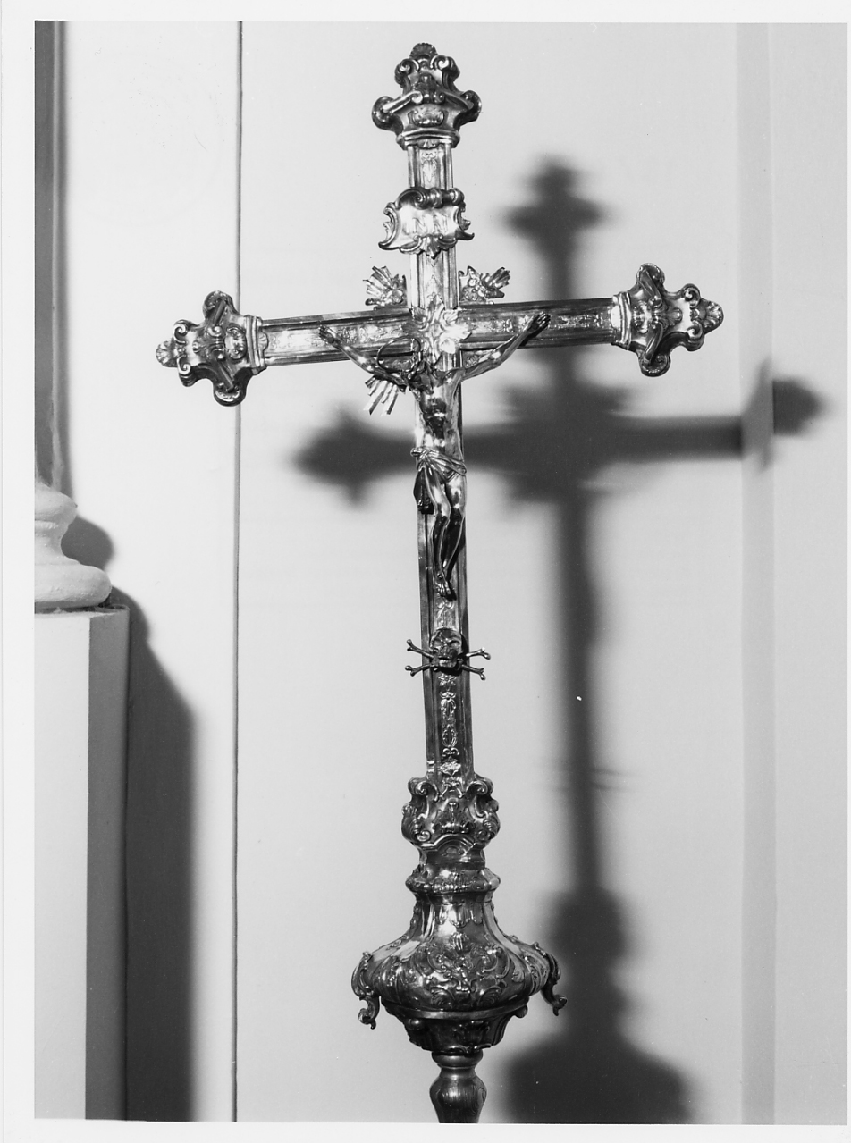 croce processionale di De Luca Angelo (attribuito) (seconda metà sec. XVIII)