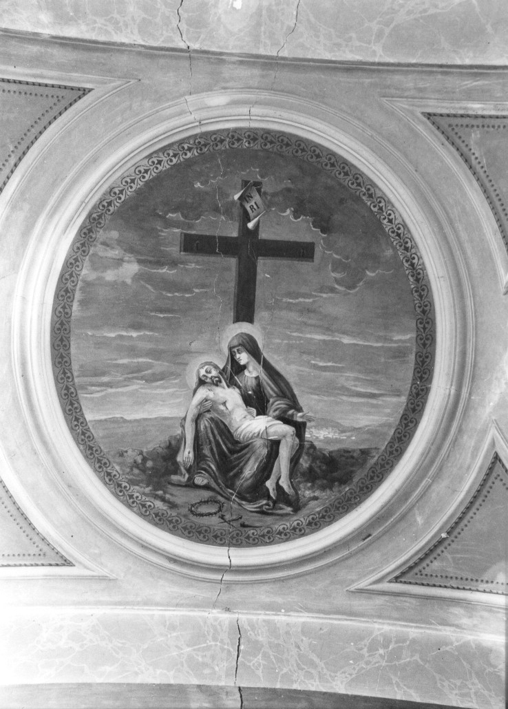 DEPOSIZIONE DI CRISTO DALLA CROCE (dipinto, opera isolata) - ambito abruzzese (prima metà sec. XX)