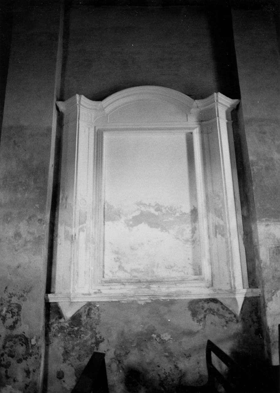 mostra d'altare, opera isolata - ambito abruzzese (sec. XIX)