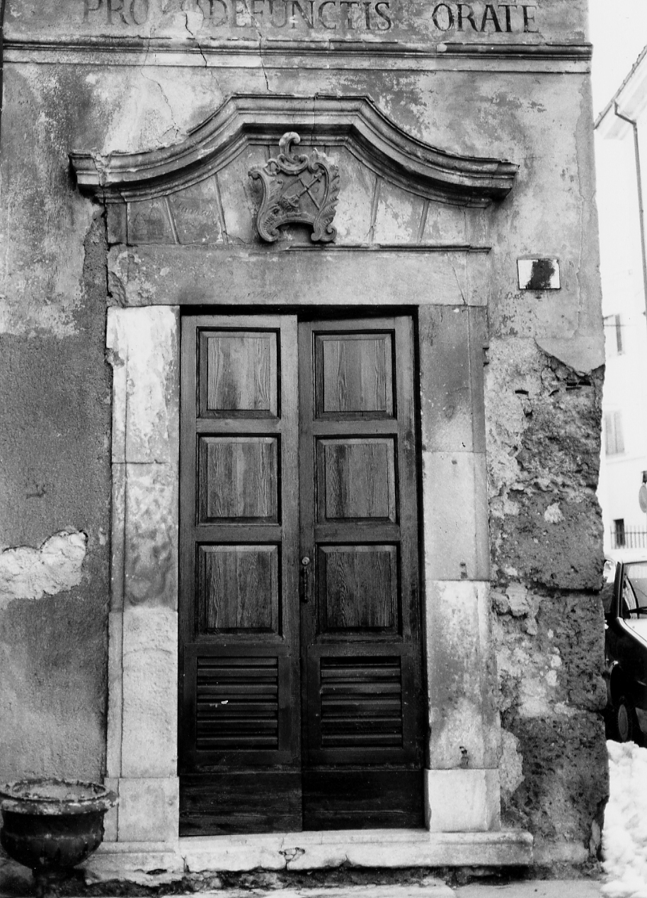 portale, opera isolata - ambito abruzzese (sec. XVIII)