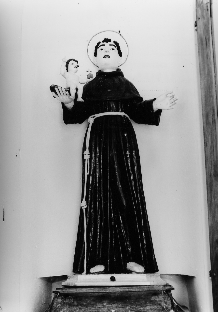 SANT'ANTONIO DA PADOVA (statua) - ambito abruzzese (sec. XVIII)