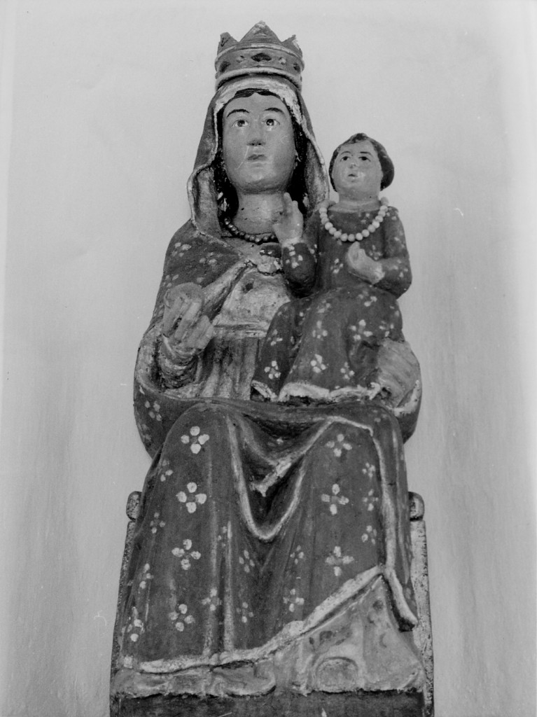 Madonna con il Bambino (statua) - ambito Italia centrale (sec. XVI)