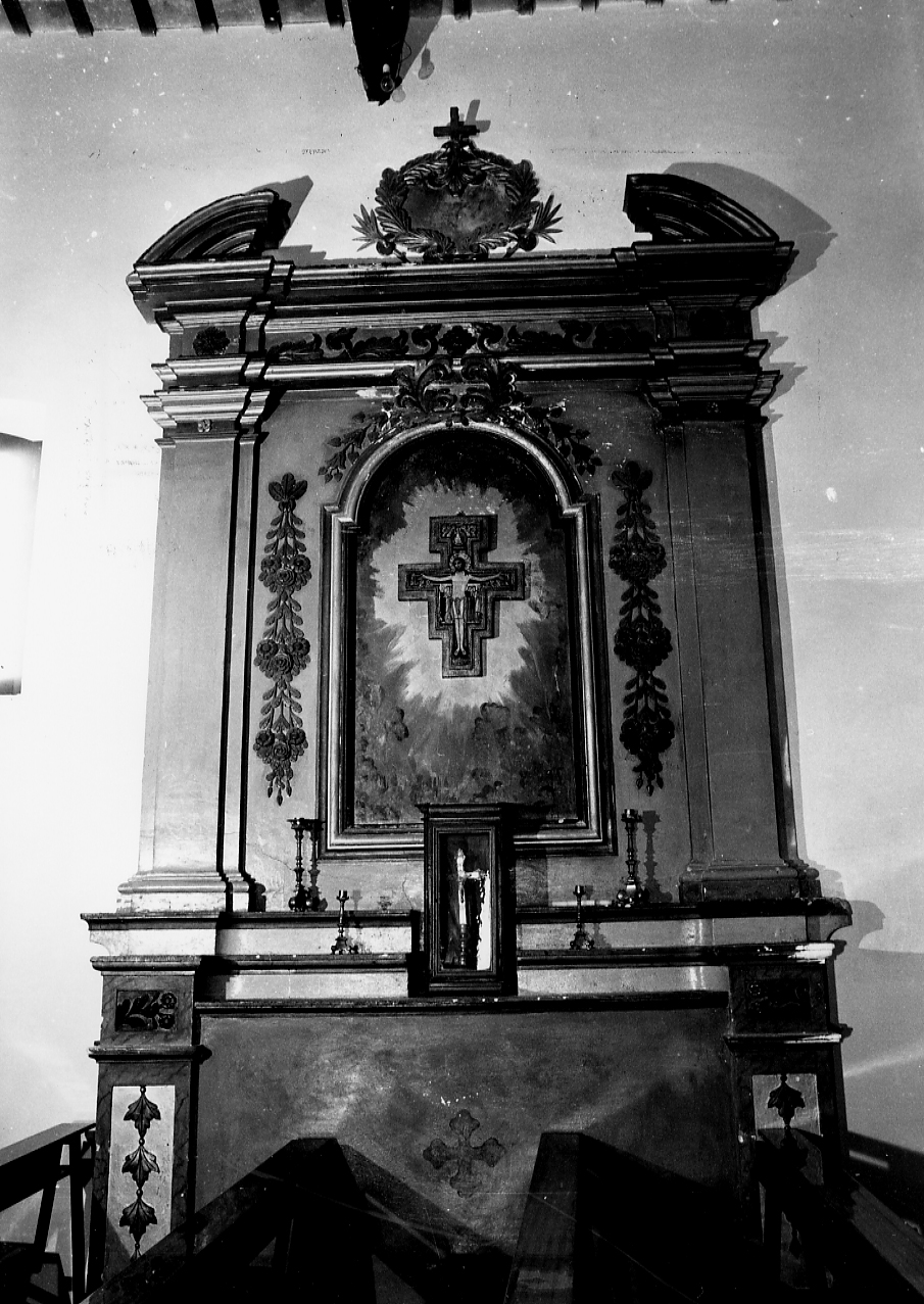 mostra d'altare - ambito abruzzese (sec. XVIII)