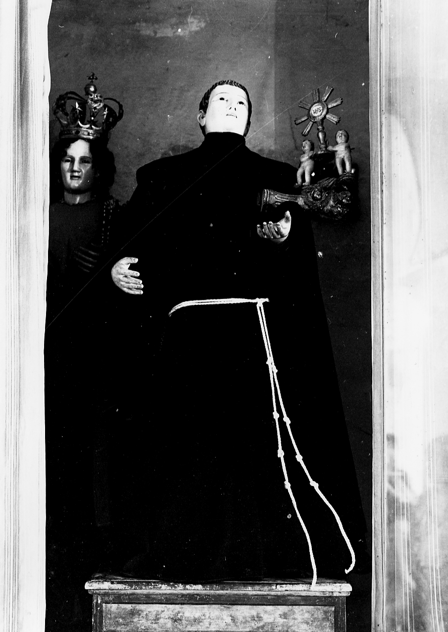 SAN PASQUALE BAYLON (statua) - ambito Italia centrale (prima metà sec. XX)