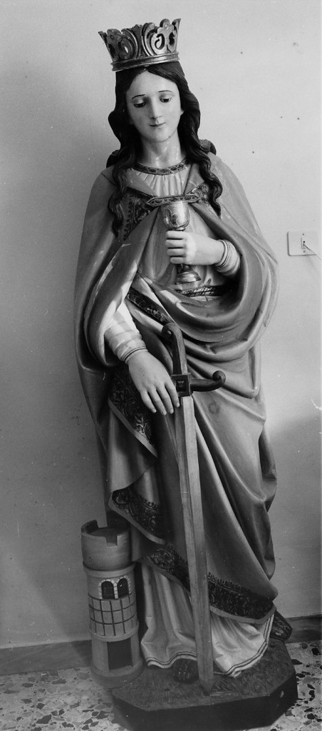 S. Barbara (statua) - ambito Italia centrale (sec. XX)