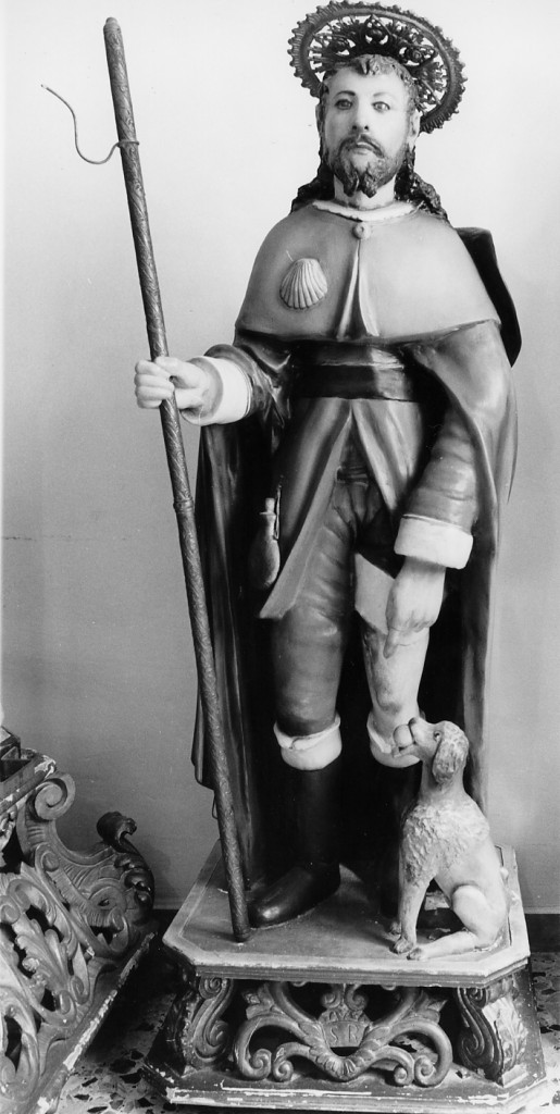 S. Rocco (statua) - ambito Italia centrale (sec. XIX)