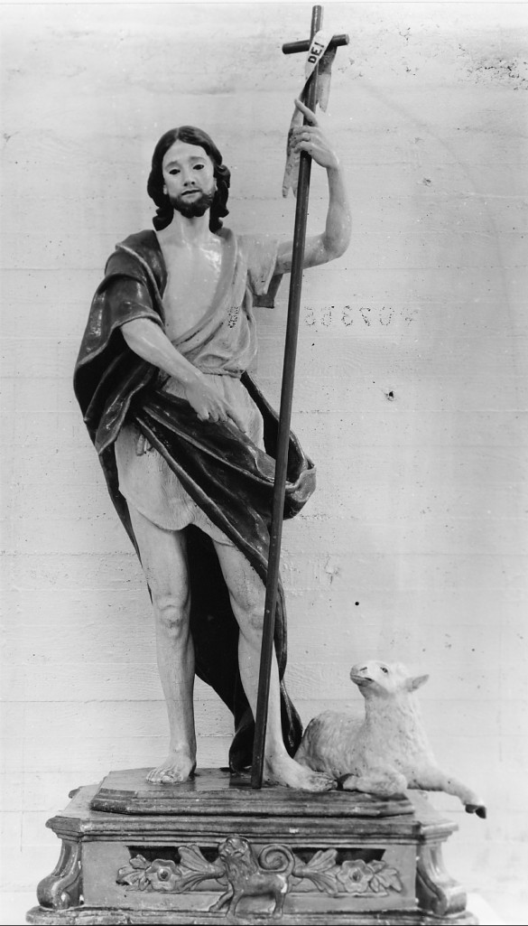 Cristo Buon Pastore (statua) - ambito Italia centrale (sec. XIX)