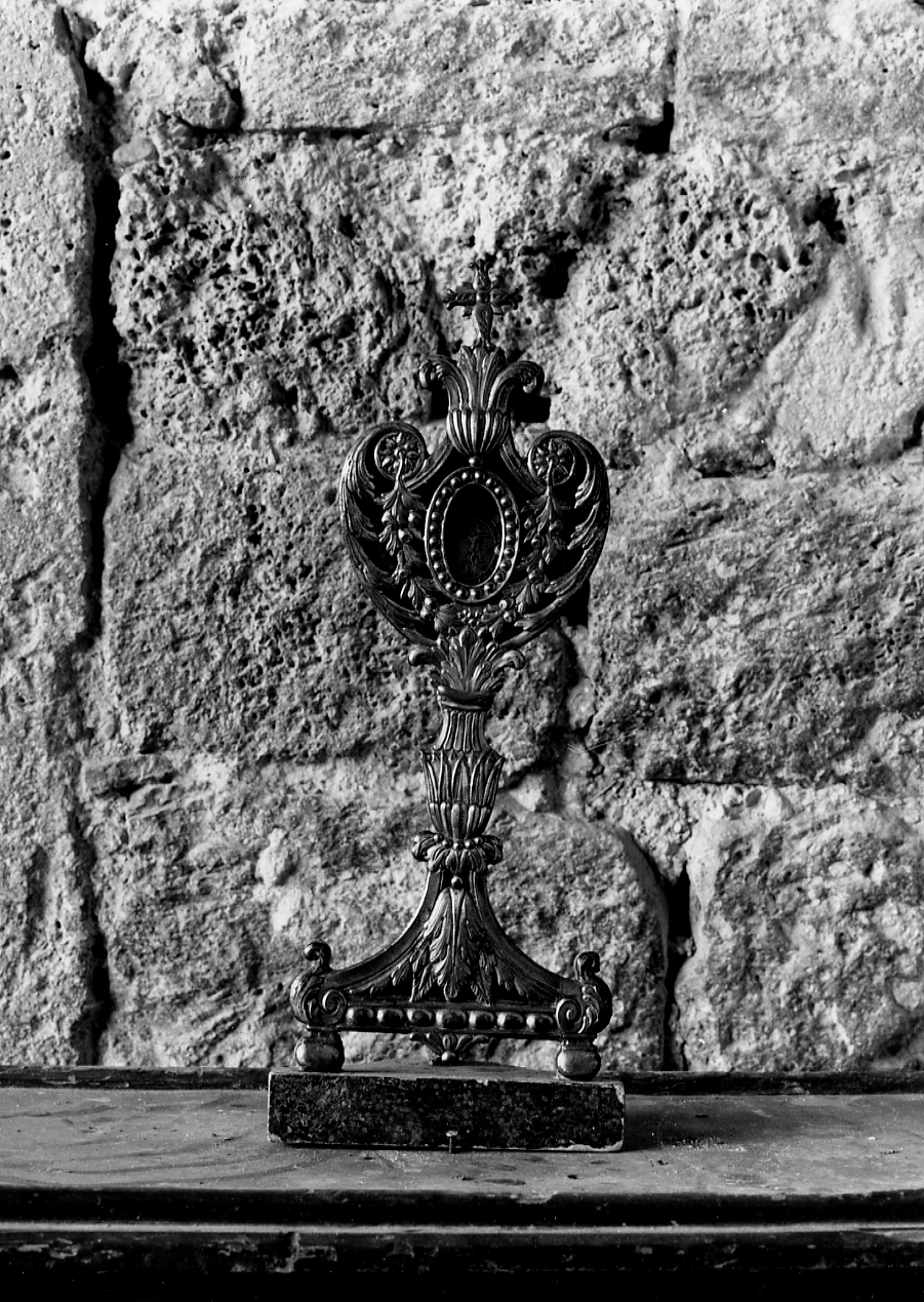 reliquiario - ambito Italia centrale (sec. XVIII)