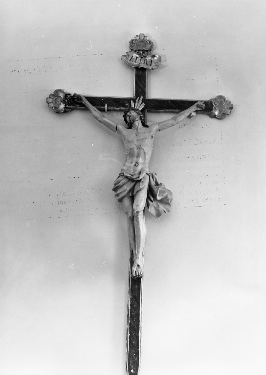 CRISTO CROCIFISSO (scultura) - ambito abruzzese (sec. XVIII)