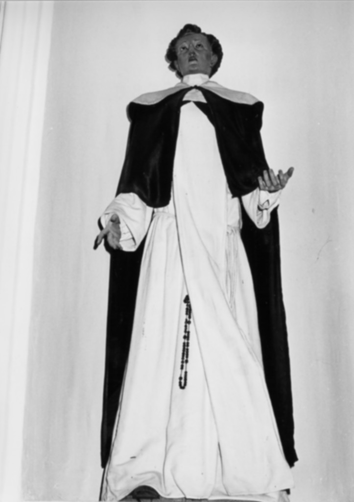 San Domenico (statua) - ambito abruzzese (sec. XVIII)