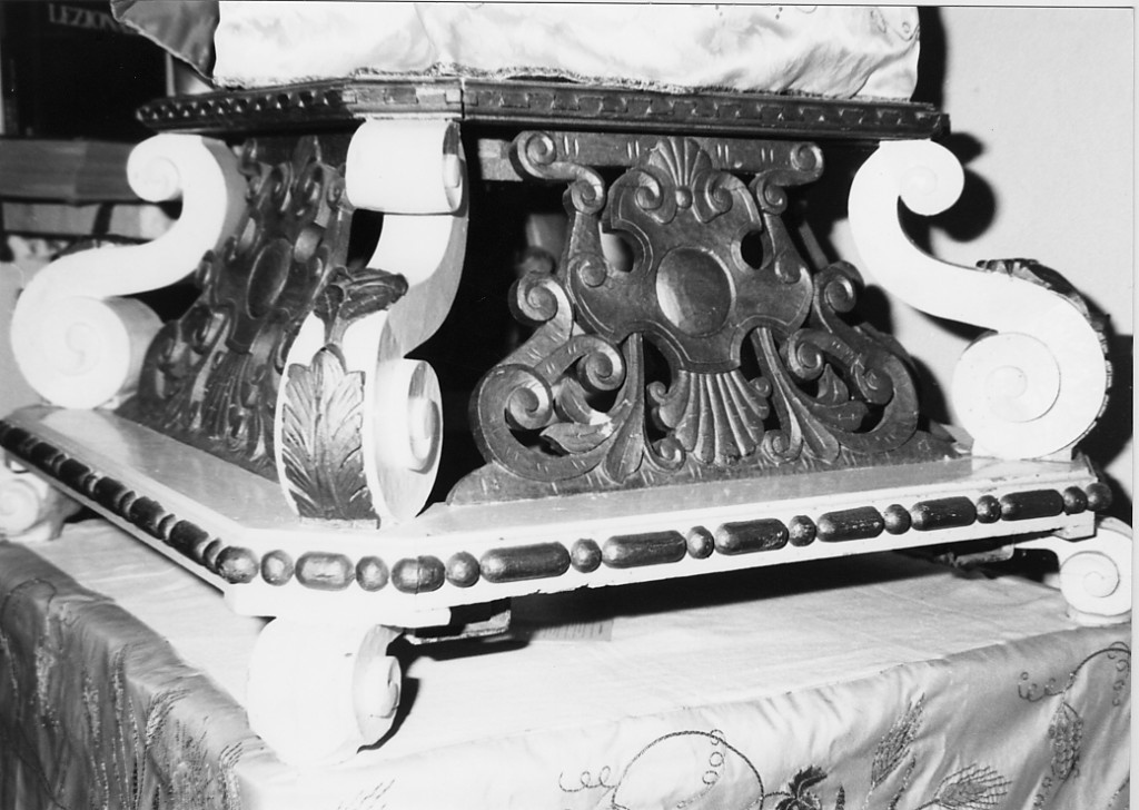 base processionale - ambito Italia centrale (fine/inizio secc. XIX/ XX)