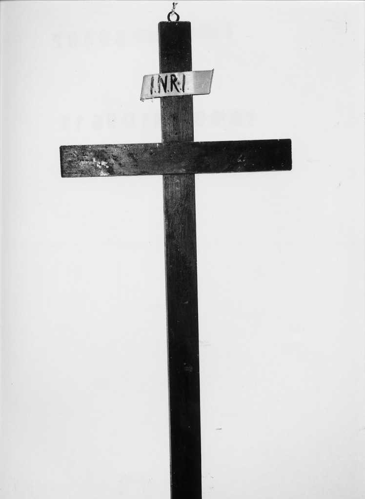 croce da parete - ambito Italia centrale (fine/inizio secc. XIX/ XX)