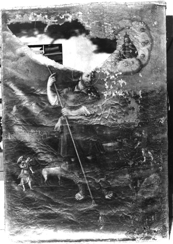 Sant'Isidoro Agricola (dipinto) - ambito dell'Italia centrale (sec. I)