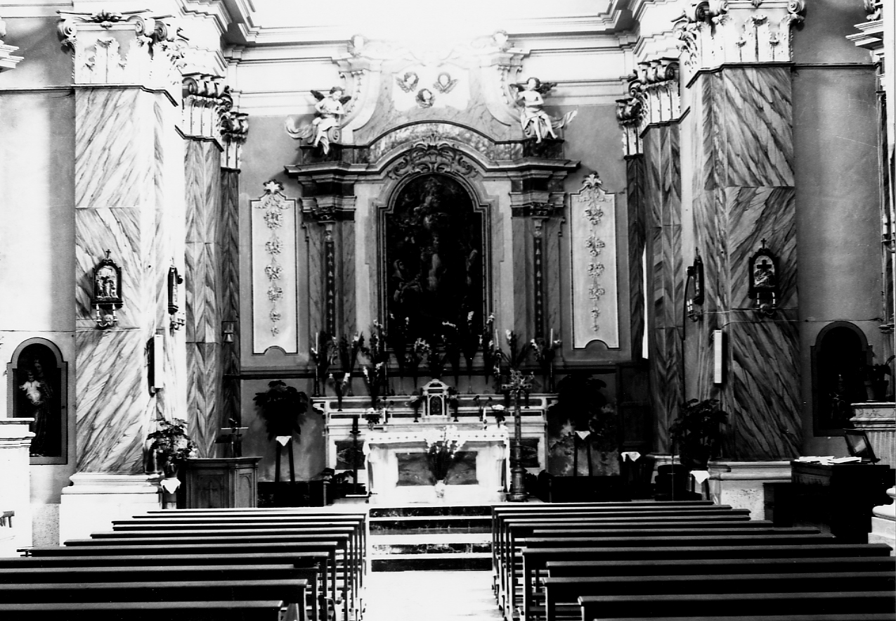 altare maggiore - bottega abruzzese (sec. XVIII)