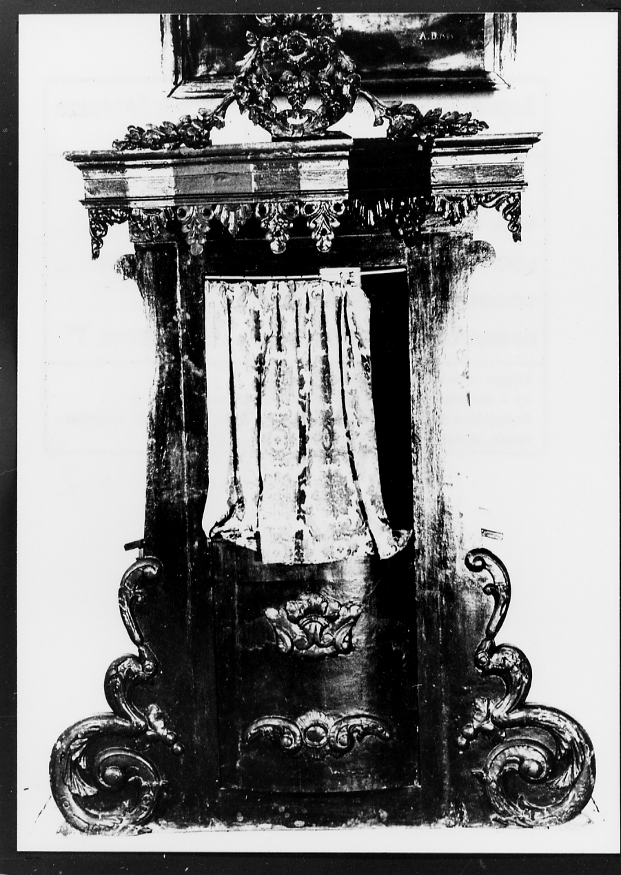 confessionale, opera isolata - bottega abruzzese (sec. XVIII)