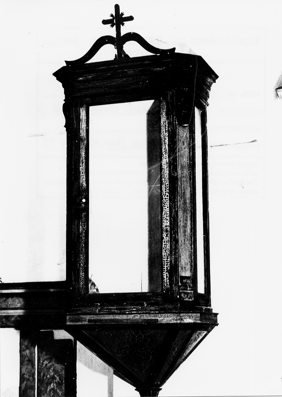 edicola, opera isolata - bottega abruzzese (sec. XIX)