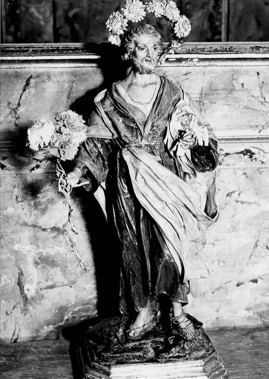 SAN GIUSEPPE (statuetta, opera isolata) - ambito abruzzese (sec. XIX)