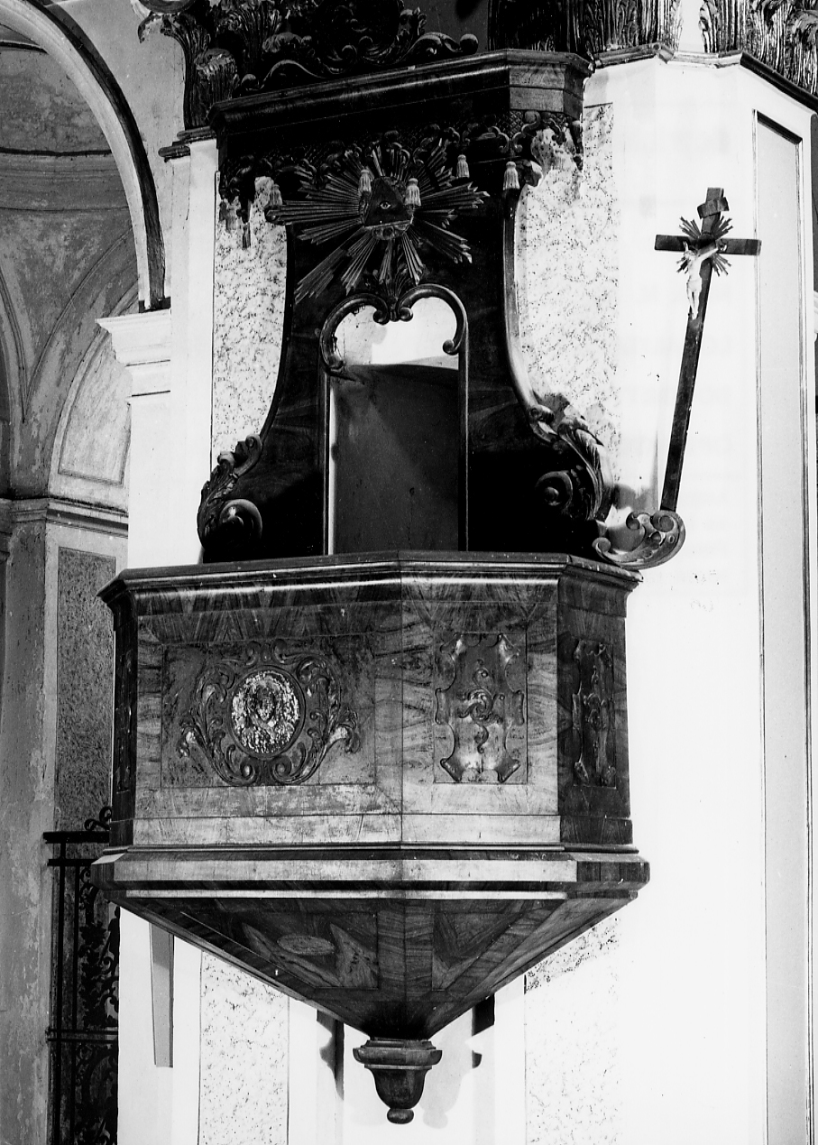 pulpito, opera isolata - bottega abruzzese (prima metà sec. XIX)