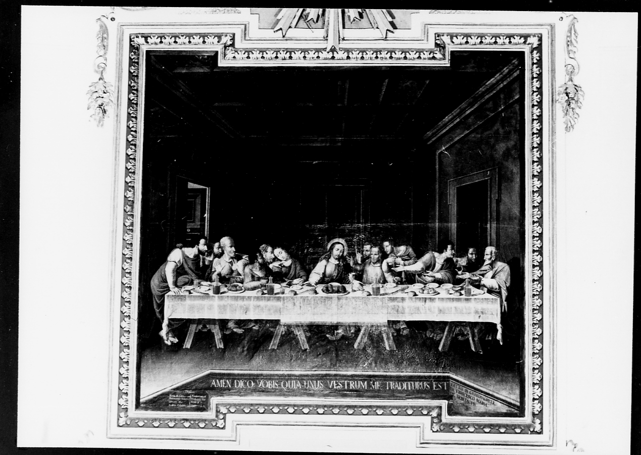 ULTIMA CENA (dipinto, ciclo) di De Benedictis Francesco Maria (sec. XIX)