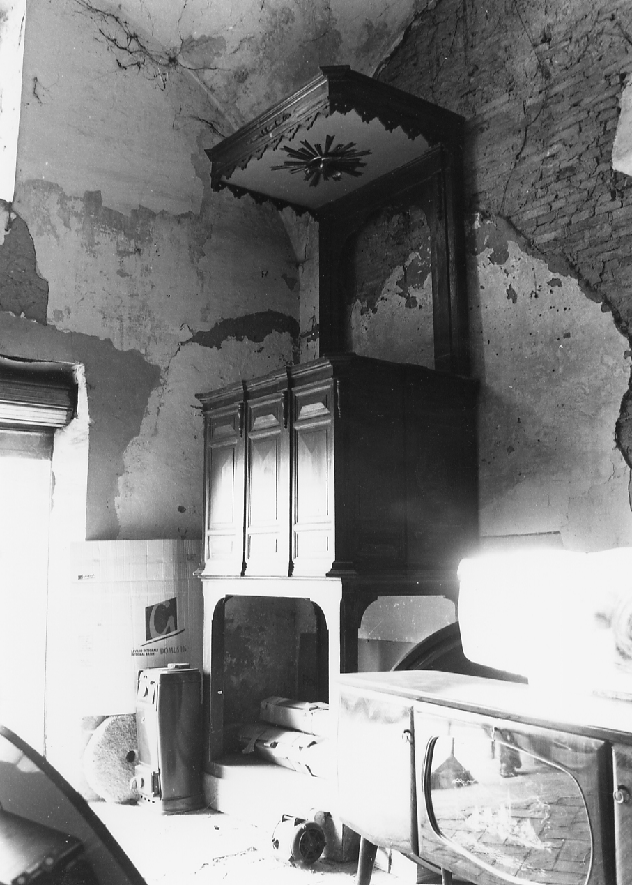 pulpito, opera isolata - ambito abruzzese (fine/inizio secc. XIX/ XX)