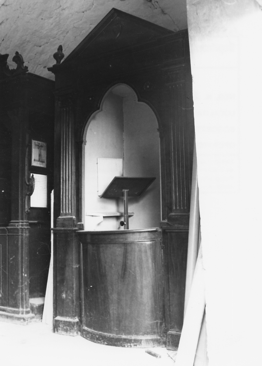 confessionale, opera isolata - bottega abruzzese (prima metà sec. XX)