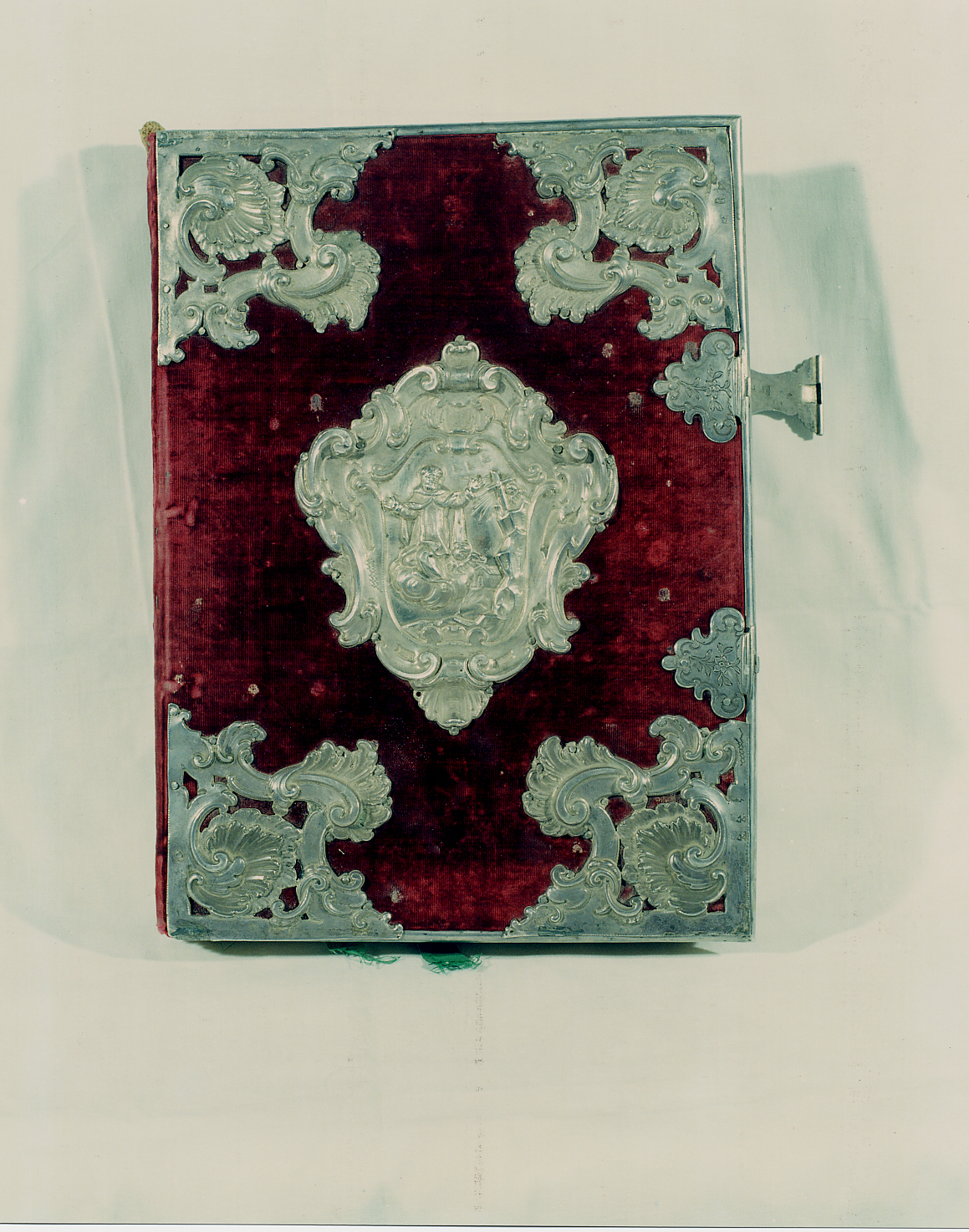 coperta di libro liturgico - ambito napoletano (sec. XVIII)