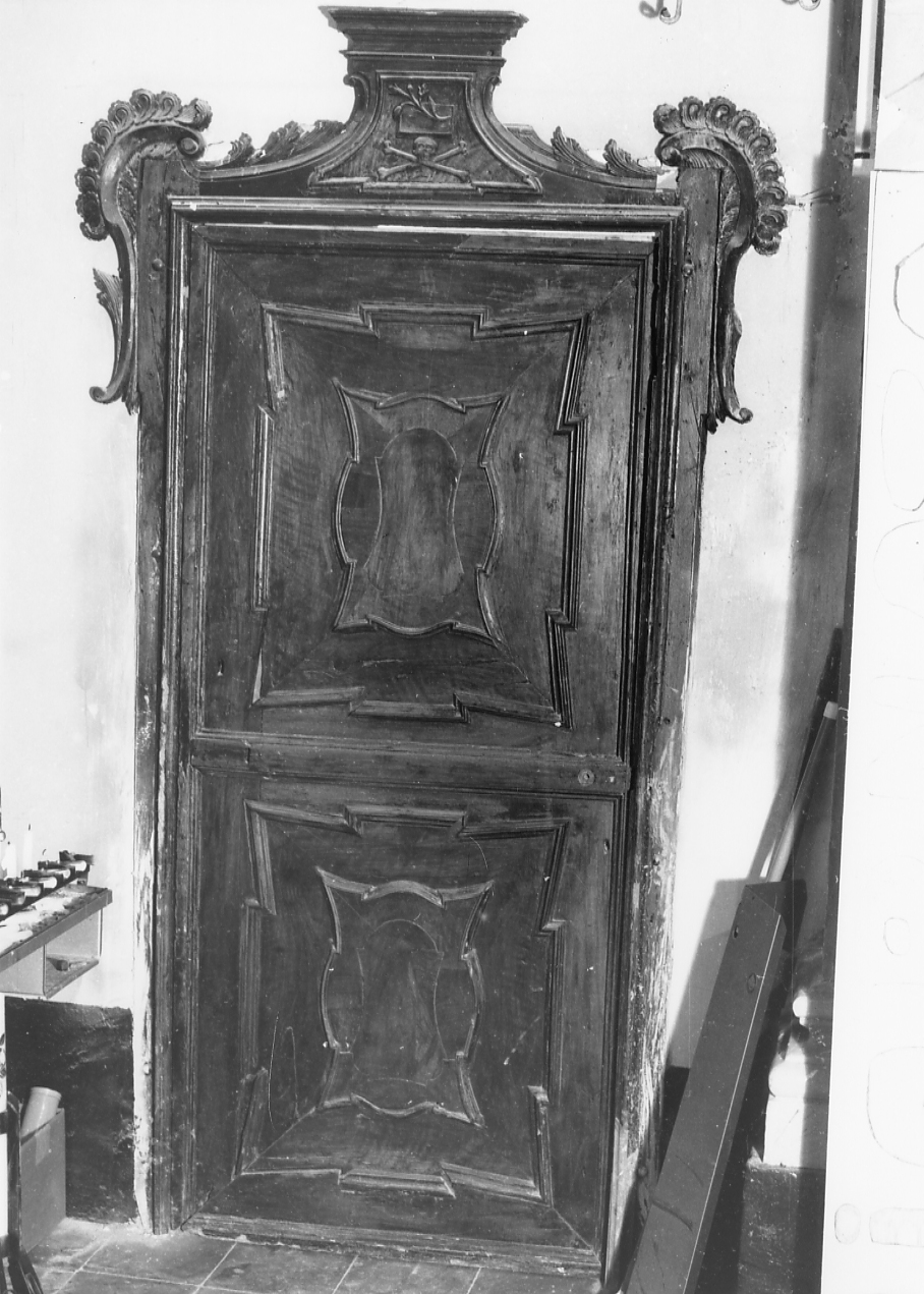 porta, opera isolata - bottega abruzzese (sec. XVIII)