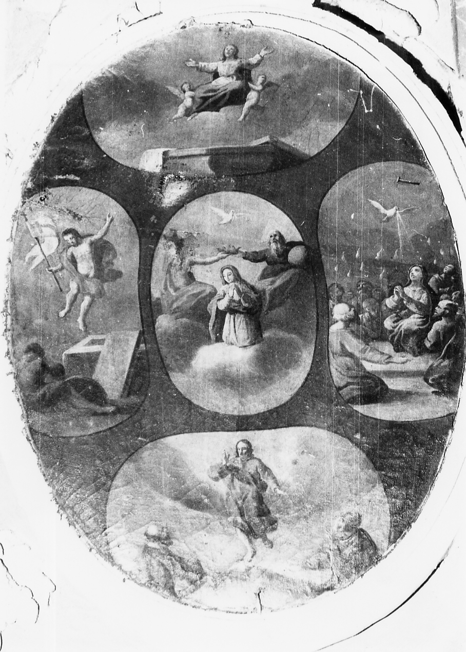 MISTERI GLORIOSI (dipinto, ciclo) - bottega napoletana (sec. XVIII)