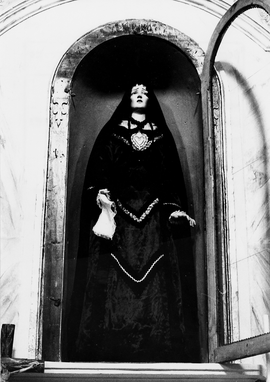 MADONNA ADDOLORATA (statua, opera isolata) - ambito abruzzese (sec. XIX)