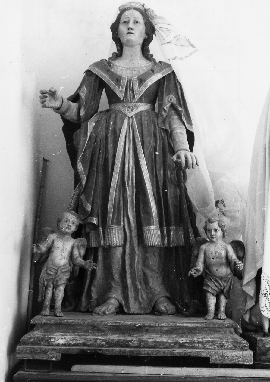SANTA FILOMENA MARTIRE (statua, opera isolata) - ambito abruzzese (prima metà sec. XIX)