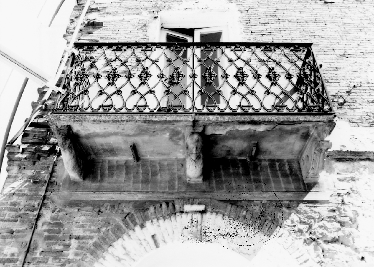 mensola architettonica - ambito abruzzese (sec. XIX)