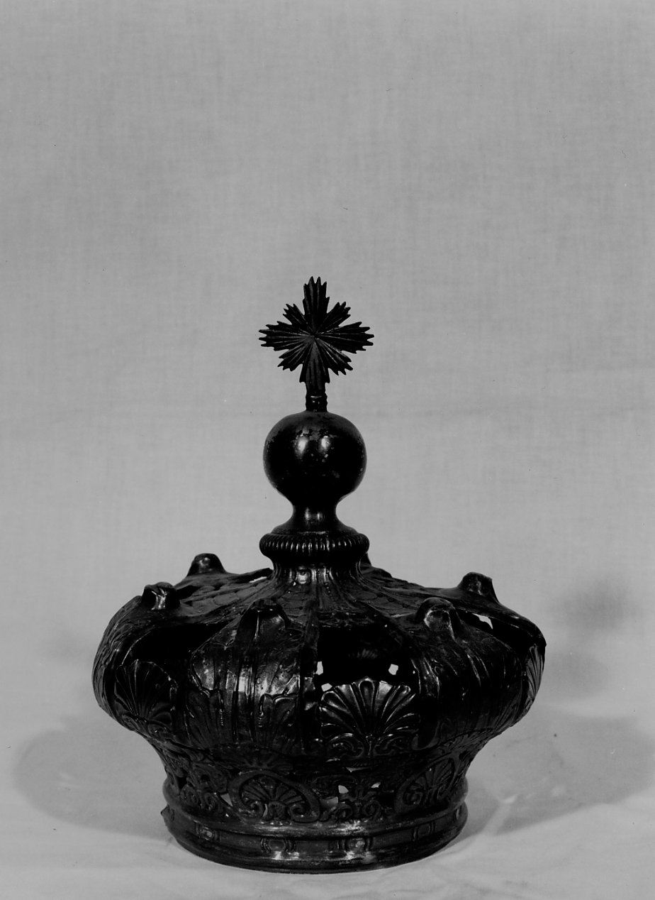 corona da statua - ambito napoletano (sec. XIX)