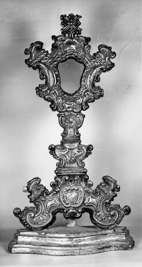reliquiario - ambito napoletano (sec. XVIII)