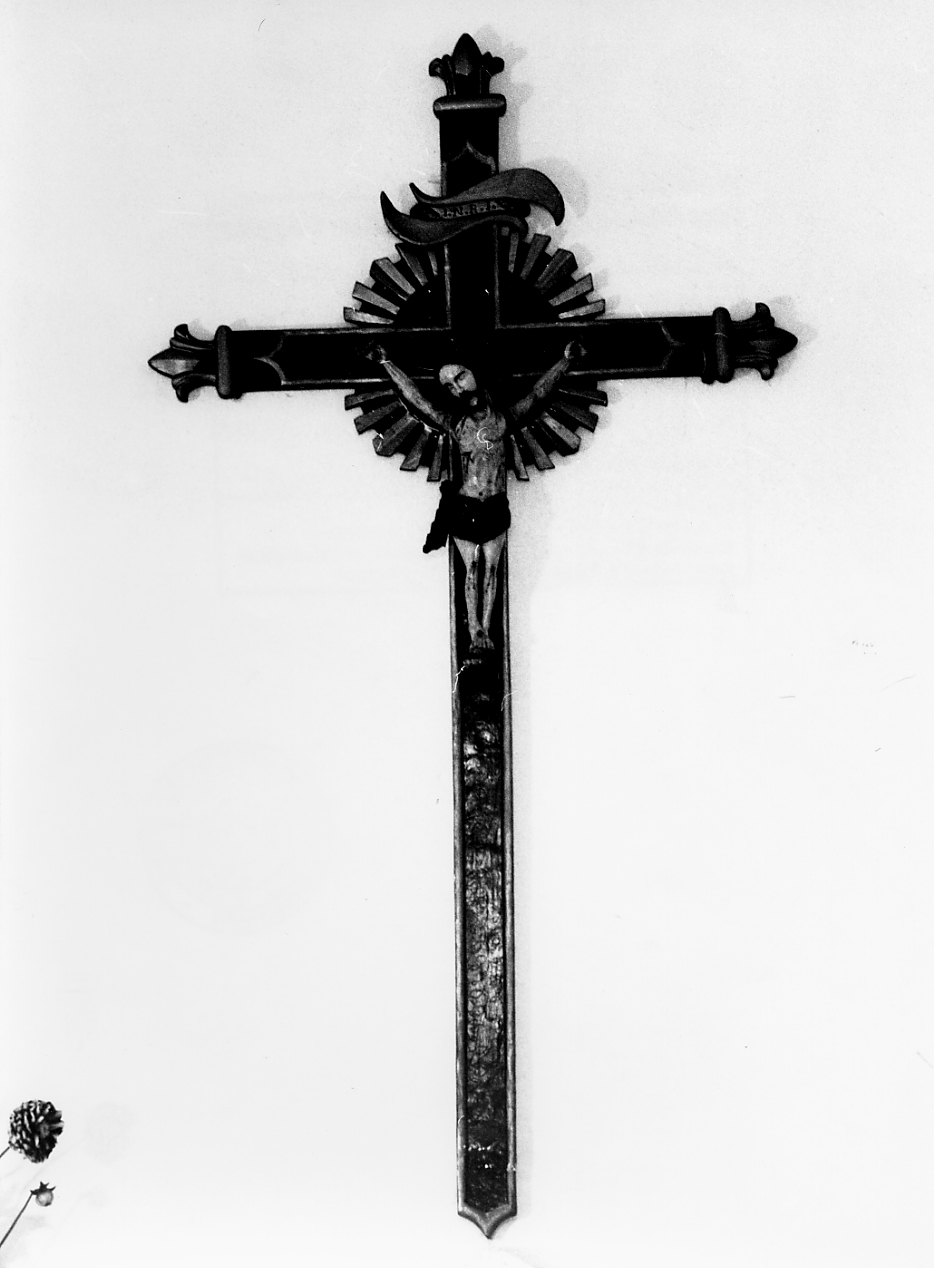 CRISTO CROCIFISSO (scultura) - manifattura abruzzese (sec. XVIII)