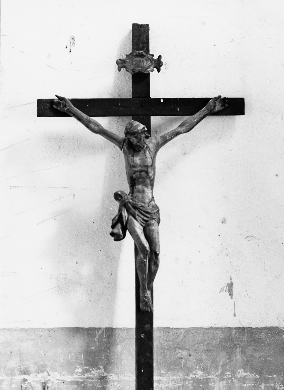 CRISTO CROCIFISSO (scultura) - manifattura abruzzese (sec. XVIII)