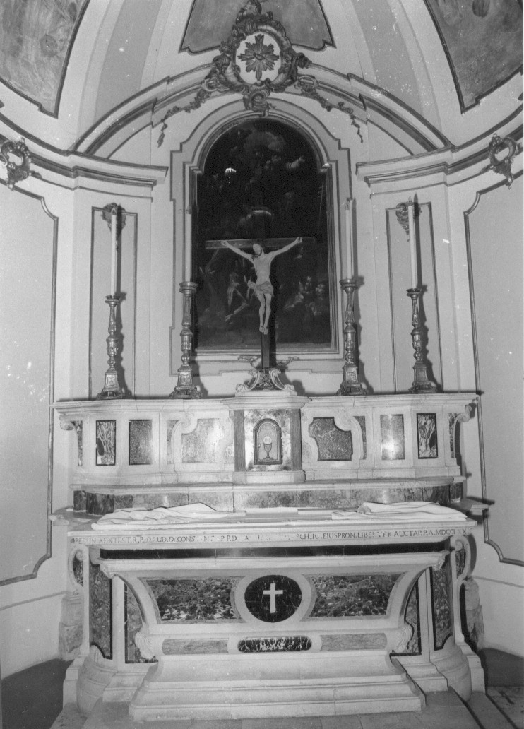 altare maggiore - bottega abruzzese (sec. XVIII)