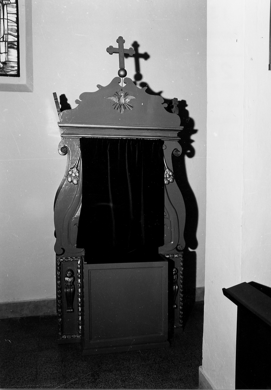 confessionale - ambito abruzzese (sec. XIX)