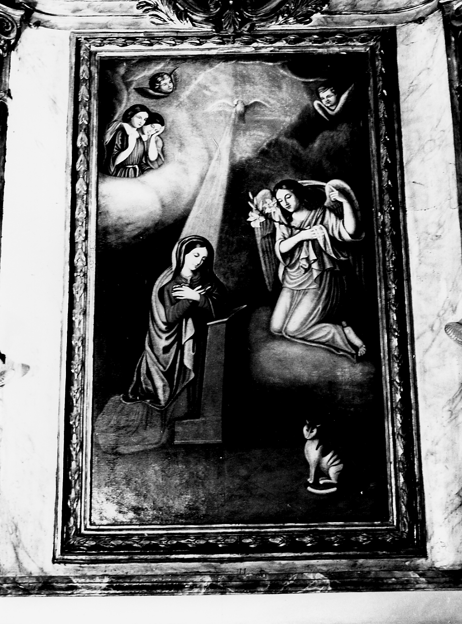 ANNUNCIAZIONE (dipinto) - ambito teramano (sec. XVIII)