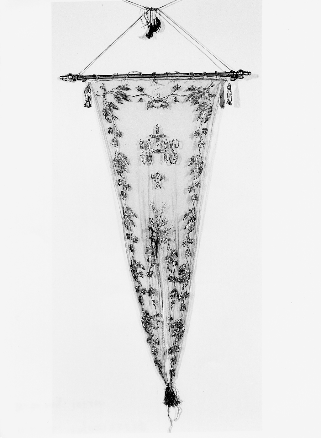 stendardo processionale - manifattura italiana (sec. XIX)