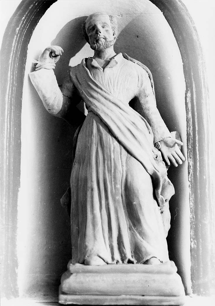 SANTO (statua) di Frà Nicola (attribuito) (sec. XIX)
